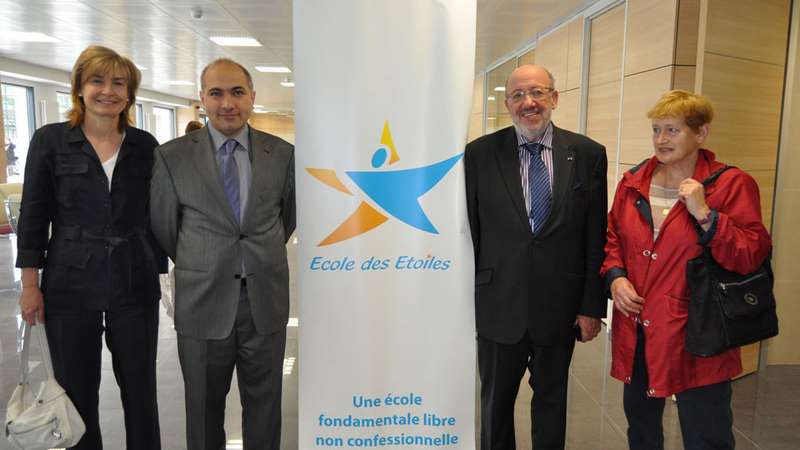 Le 10 mai 2012 nous avons eu la visite de Mr. Louis Michel et de Madame Françoise Schepmans
