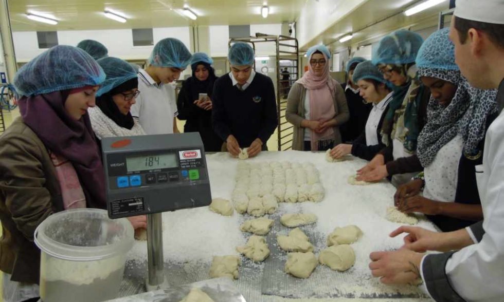 Visite d’une usine de biscuits
